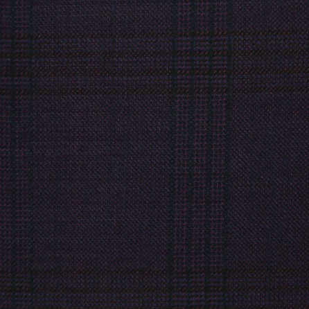 D596/1 Vercelli CX - Vải Suit 95% Wool - Xanh Dương Trơn